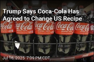 Trump: Coke Is Bringing Back 'REAL Cane Sugar'