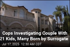 Cops Investigating Couple With 21 Kids, Many Born by Surrogate