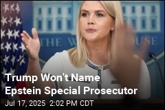 White House: No Epstein Special Prosecutor