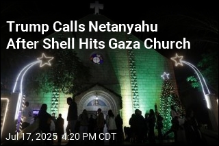 Israeli Shell Kills 3 at Church Pope Called Daily