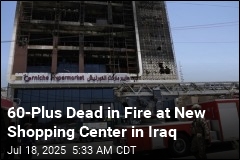 Fire Kills More Than 60 at Iraq Shopping Center