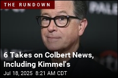 6 Takes on Colbert News, Including Kimmel&#39;s