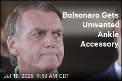 Brazil&#39;s Bolsonaro Ordered to Wear Ankle Monitor
