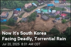 Now It&#39;s South Korea Facing Deadly, Torrential Rain