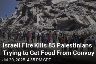 Israeli Fire Kills 85 Palestinians Trying to Get Food From Convoy
