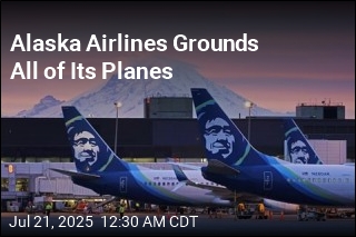 Alaska Airlines Grounds All of Its Planes