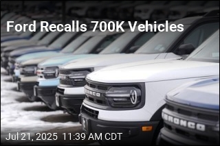 Ford Recalls 700K Vehicles Over Possible Fire Hazard