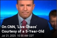 Journo&#39;s Son Crashes Interview: &#39;It&#39;s Bedtime Here&#39;