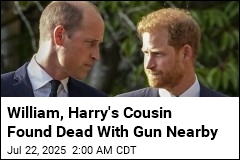 Cousin of Princes William, Harry Found Dead With Gun Nearby