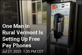 One Man in Rural Vermont Is Setting Up Free Pay Phones