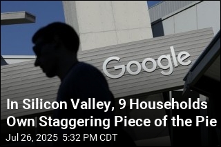 In Silicon Valley, 9 Households Own Staggering Piece of the Pie