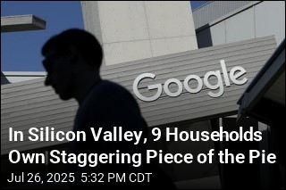 In Silicon Valley, 9 Households Own Staggering Piece of the Pie