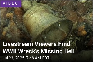 Livestream Viewers Find WWII Wreck&#39;s Missing Bell