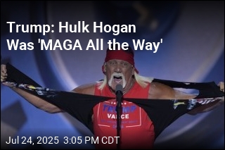 Trump Pays Tribute to &#39;Hulkster&#39;