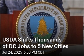 USDA Shifts Thousands of DC Jobs to 5 New Cities
