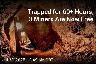 Trapped for 60+ Hours, 3 Miners Are Now Free