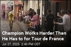 Champion Works Harder Than He Has to for Tour de France