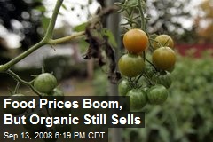 Food Prices Boom, But Organic Still Sells
