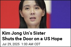Kim Jong Un&#39;s Sister Shuts the Door on a US Hope