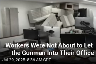 Workers Were Not About to Let the Gunman Into Their Office