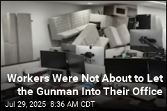 Workers Were Not About to Let the Gunman Into Their Office