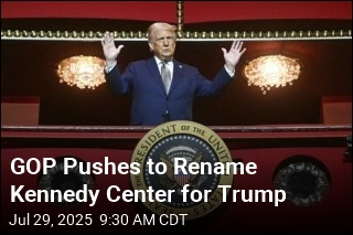 GOP Pushes to Rename Kennedy Center for Trump