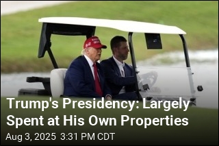 Trump&#39;s Presidency Has Been a Tour of His Own Properties