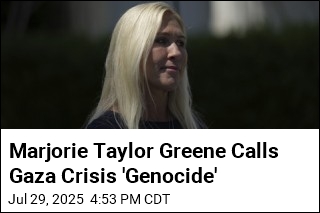Marjorie Taylor Greene Calls Gaza Crisis &#39;Genocide&#39;