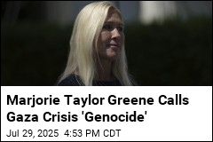 Marjorie Taylor Greene Calls Gaza Crisis &#39;Genocide&#39;