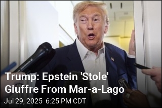 Trump: Epstein &#39;Stole&#39; Giuffre From Mar-a-Lago