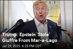 Trump: Epstein &#39;Stole&#39; Giuffre From Mar-a-Lago