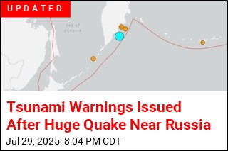Japan Issues Tsunami Advisory After 8.0 Quake Near Russia