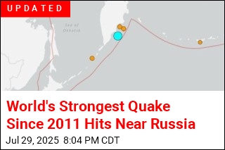 Japan Issues Tsunami Advisory After 8.0 Quake Near Russia