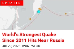 Japan Issues Tsunami Advisory After 8.0 Quake Near Russia