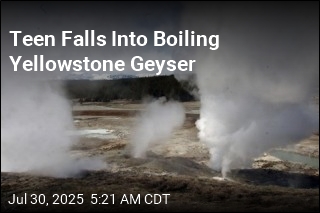 Teen Stumbles Into Boiling Yellowstone Geyser Basin