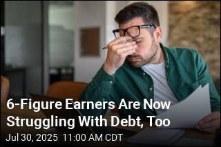 6-Figure Earners Are Now Struggling With Debt, Too