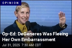 Ellen DeGeneres Wasn&#39;t Forced Abroad. She Disengaged
