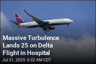 Massive Turbulence Lands 25 on Delta Flight in Hospital