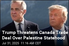 Trump: Canada Trade Deal &#39;Very Hard&#39; With Palestine Move