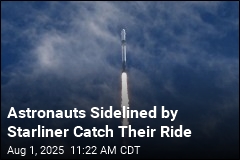 Astronauts Sidelined by Starliner Catch Their Ride