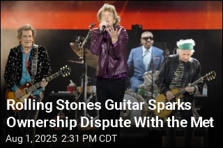 Rolling Stones Guitar Sparks Ownership Dispute With the Met