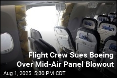 Flight Attendants Sue Boeing Over Panel Blowout