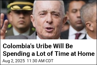 Colombian Ex-President Uribe Gets 12 Years of House Arrest
