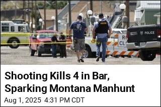 Gunman Kills 4 in Bar, Sparking Montana Manhunt