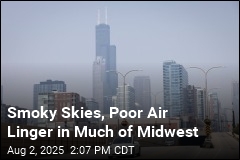 Smoky Skies, Poor Air Linger in Much of Midwest