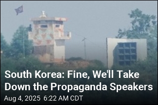 South Korea: Fine, We'll Take Down the Propaganda Speakers