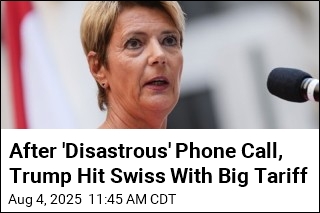 Switzerland Blindsided by 39% Trump Tariff