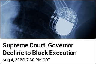 Supreme Court, Governor Decline to Block Execution