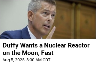 Duffy Fast-Tracks Plan for Nuclear Reactor on the Moon