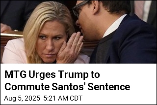 MTG Goes to Bat for George Santos, Urges Commutation